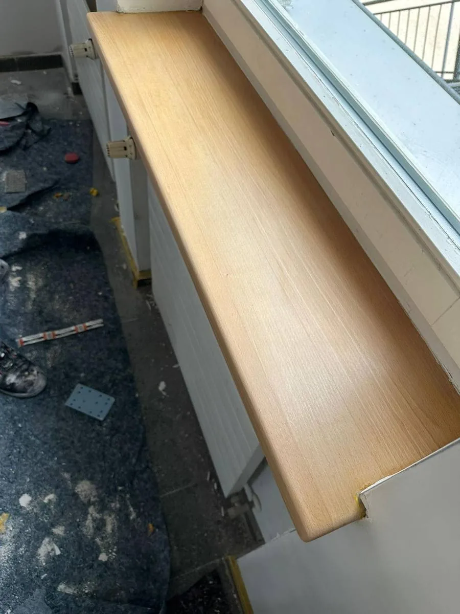 Fensterbrett – abgeschliffen & erneuert