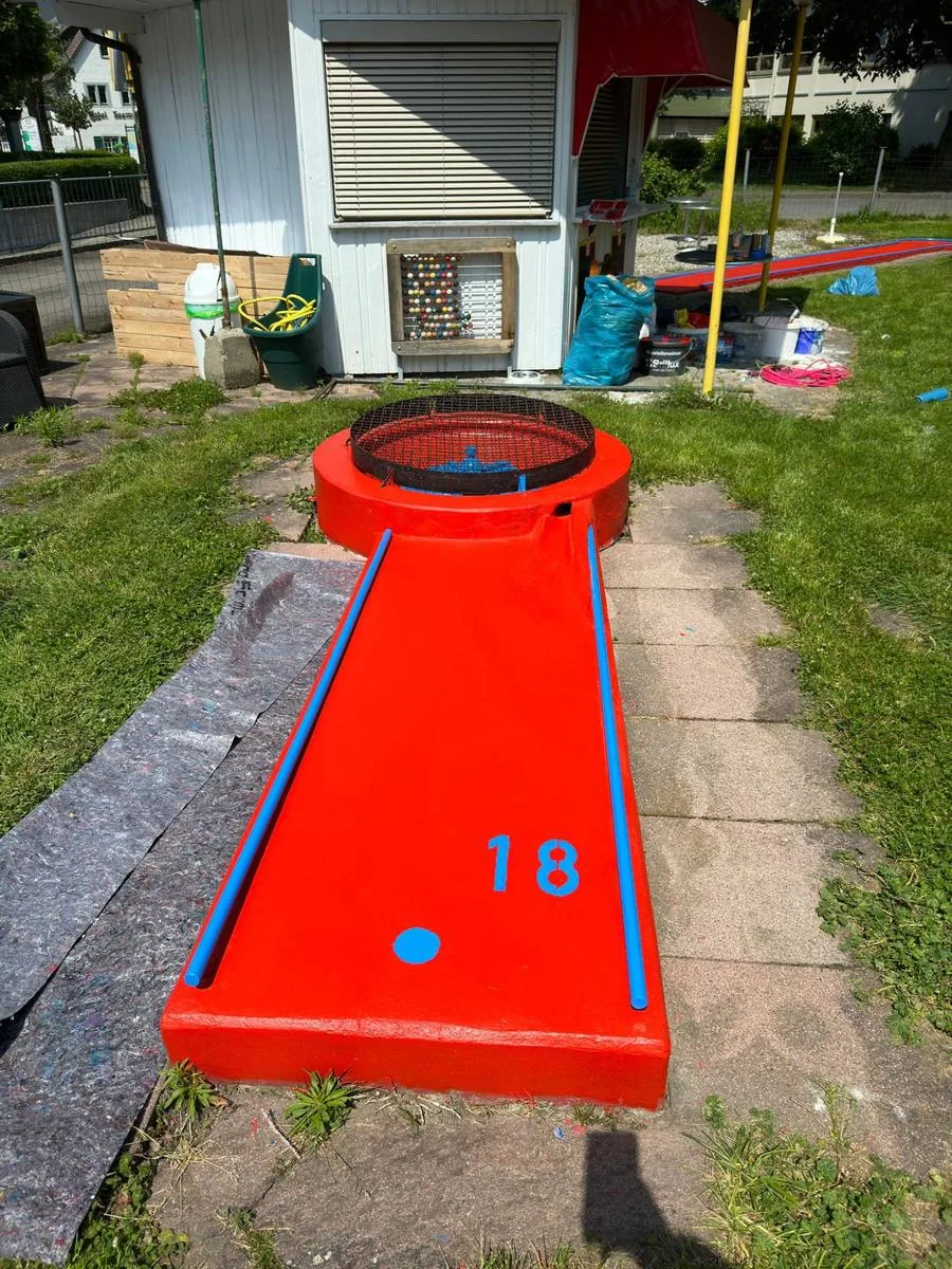 Minigolfanlage – Renovierung (nachher)