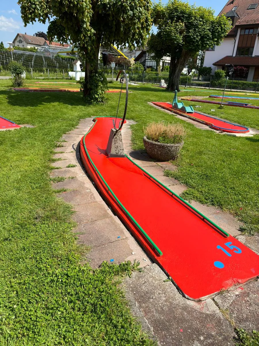 Minigolfanlage – Renovierung (nachher)
